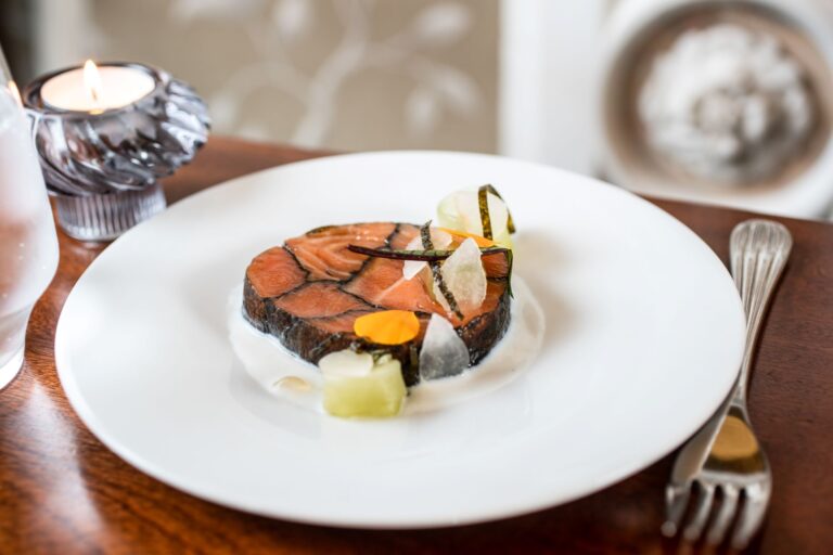 Salmon Dish Herbert's Brasserie