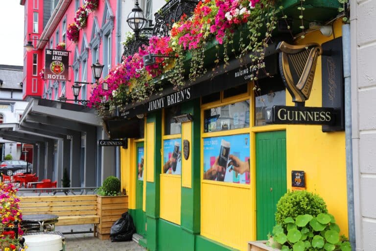 Colourful pub in Killarney Town