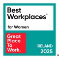 Best Workplaces Ireland for Women 2025 logo