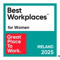 Best Workplaces Ireland for Women 2025 logo