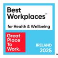 Best Workplaces Ireland for Health & Wellbeing 2025 logo